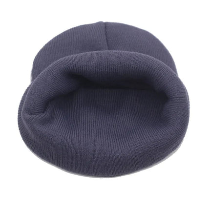 Bonnet pour homme en acrylique doux - Bleu - Ajustable (du 54 au 59) | La boutique du chapeau