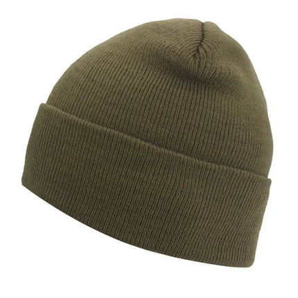 Bonnet pour homme en acrylique doux - Vert - Ajustable (du 54 au 59) | La boutique du chapeau