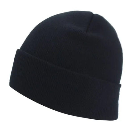 Bonnet pour homme en acrylique doux - Noir - Ajustable (du 54 au 59) | La boutique du chapeau