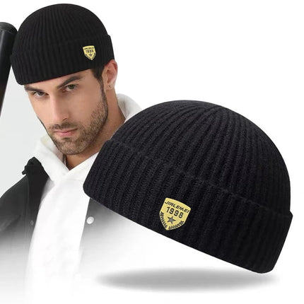 Bonnet pour homme ultra confortable - Noir - Ajustable (du 54 au 59) | La boutique du chapeau