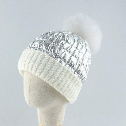 Bonnet tendance - Blanc1 - Adulte | La boutique du chapeau