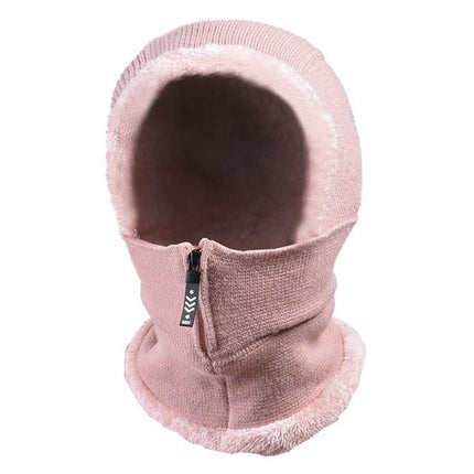 Cagoule avec cache - cou - Rose - Adulte | La boutique du chapeau