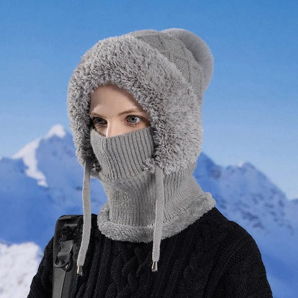 Cagoule capuche femme - Gris - Ajustable (du 54 au 59) | La boutique du chapeau