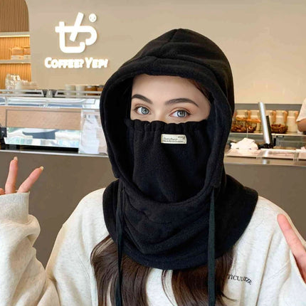 Cagoule d'hiver - Noir - Ajustable (du 54 au 59) | La boutique du chapeau