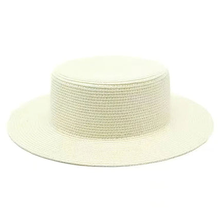 Canotier femme - Ivoire - M (56 - 58cm) | La boutique du chapeau