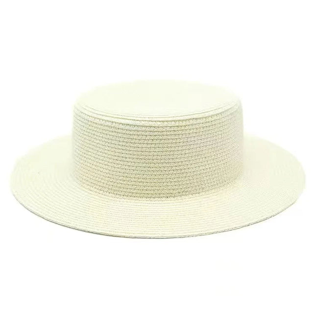 Canotier femme - Ivoire - M (56 - 58cm) | La boutique du chapeau