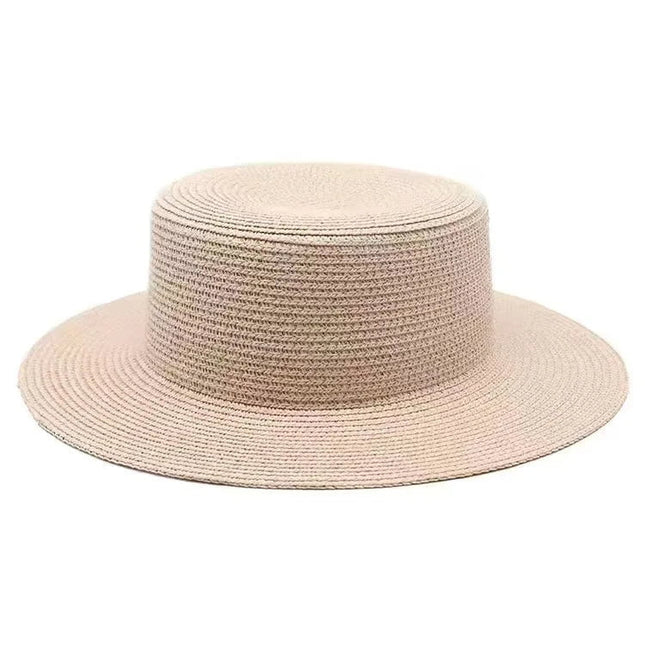 Canotier femme - Beige clair - M (56 - 58cm) | La boutique du chapeau
