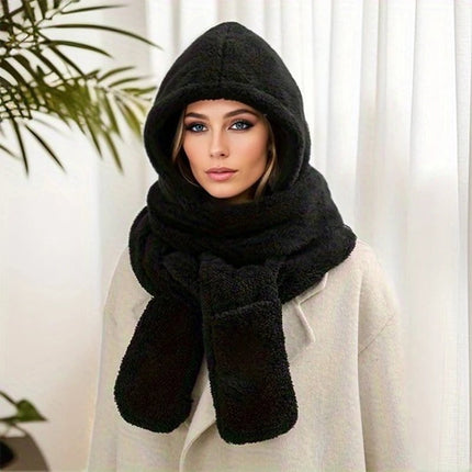 Capuche - Noir - Ajustable (du 54 au 59) | La boutique du chapeau