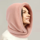 Capuche douce et chaude - Rose - Ajustable (du 56-61) | La boutique du chapeau