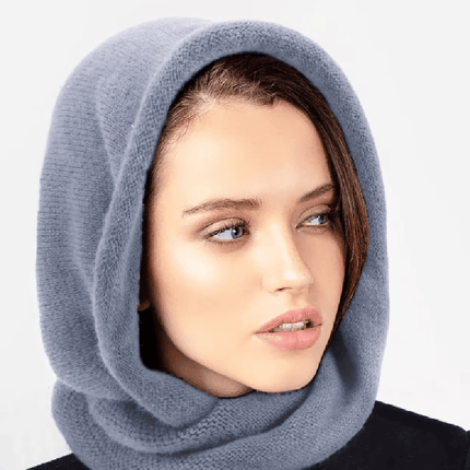 Capuche douce et chaude - Bleu - Ajustable (du 56-61) | La boutique du chapeau
