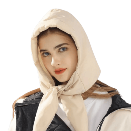Capuche élégante d’hiver - Beige - Ajustable (du 54 au 59) | La boutique du chapeau