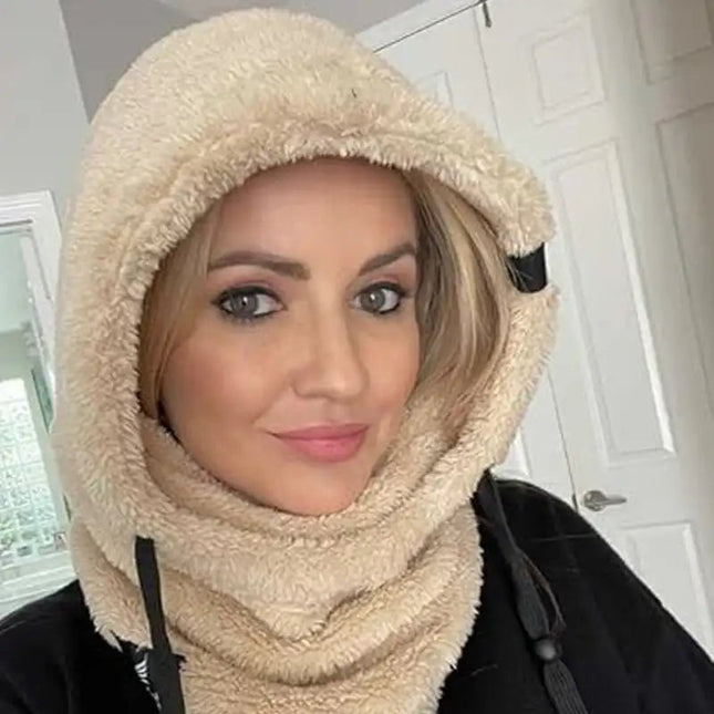 Capuche épaisse et chaude - kaki - Ajustable (du 54 au 59) | La boutique du chapeau