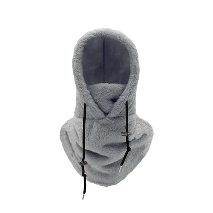 Capuche épaisse et chaude - Gris - Ajustable (du 54 au 59) | La boutique du chapeau
