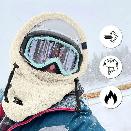 Capuche épaisse et chaude - kaki - Ajustable (du 54 au 59) | La boutique du chapeau