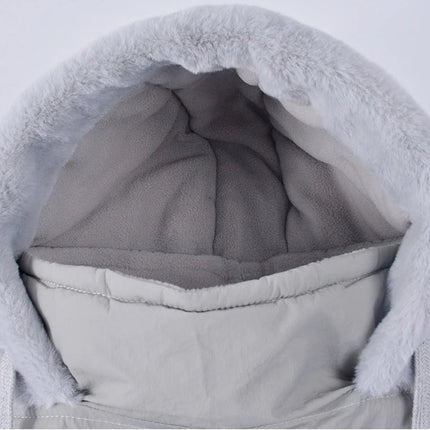 Capuche hiver avec masque - Gris - Ajustable (du 54 au 59) | La boutique du chapeau