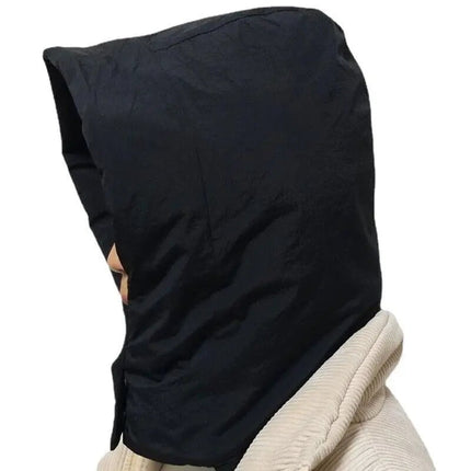 Capuche pour le froid - Noir - Ajustable (du 54 au 59) | La boutique du chapeau