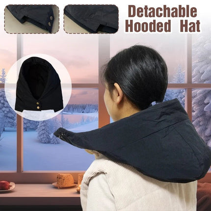 Capuche pour le froid - Noir - Ajustable (du 54 au 59) | La boutique du chapeau