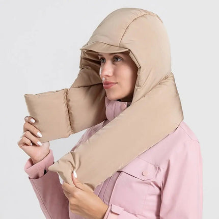 Capuche tendance hiver - Beige - M (56 - 58cm) | La boutique du chapeau
