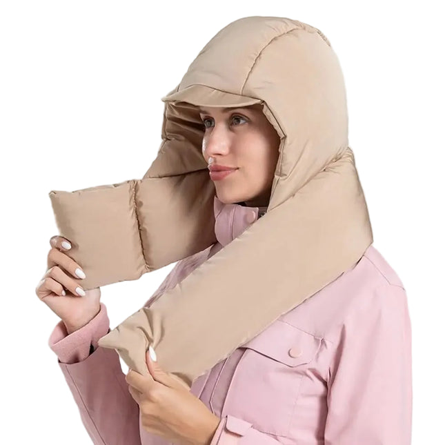 Capuche tendance hiver - Beige - M (56 - 58cm) | La boutique du chapeau