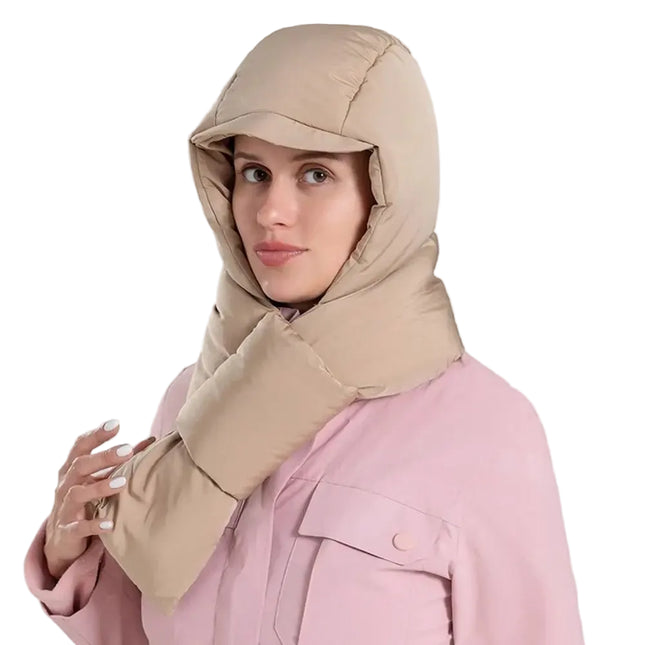 Capuche tendance hiver - Beige - M (56 - 58cm) | La boutique du chapeau