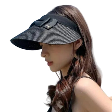 Casquette à visière à grand bord - Noir - Adulte | La boutique du chapeau