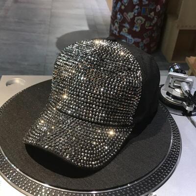 Casquette avec Strass et Paillettes - Gris/noir - Adulte | La boutique du chapeau