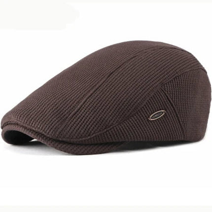 Casquette béret réglable - Marron - Ajustable (du 54 au 59) | La boutique du chapeau