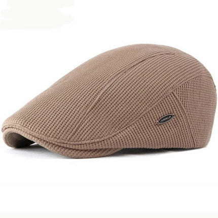 Casquette béret réglable - Kaki - Ajustable (du 54 au 59) | La boutique du chapeau