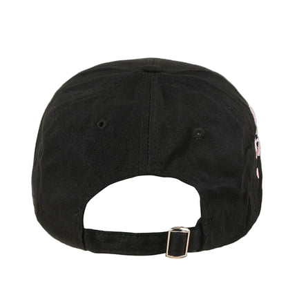 Casquette de baseball brodée en coton - Blanc - Ajustable (du 54 au 59) | La boutique du chapeau