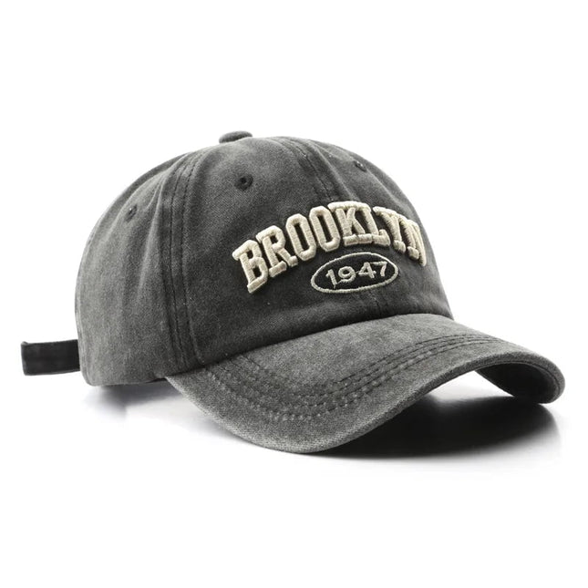 Casquette de baseball Brooklyn - Café - Ajustable (du 54 au 59) | La boutique du chapeau