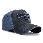 Casquette de baseball délavée - Noir - Ajustable (du 54 au 59) | La boutique du chapeau