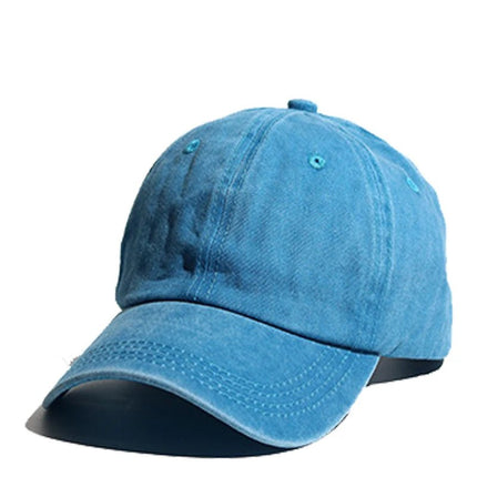Casquette de Baseball queue de cheval - Bleu - Ajustable (du 54 au 59) | La boutique du chapeau