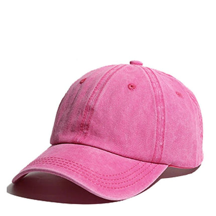 Casquette de Baseball queue de cheval - Rose - Ajustable (du 54 au 59) | La boutique du chapeau