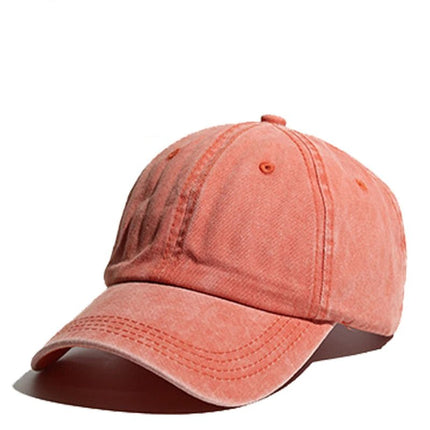 Casquette de Baseball queue de cheval - Orange - Ajustable (du 54 au 59) | La boutique du chapeau