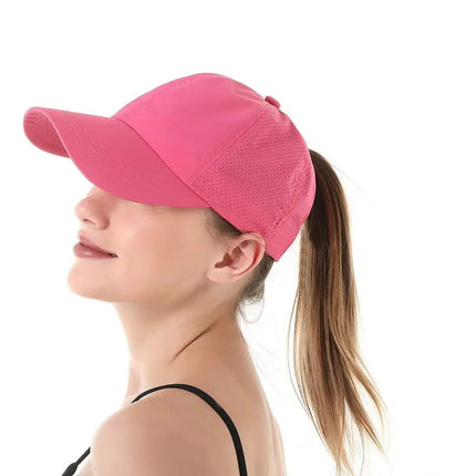 Casquette de baseball réglable - Rose/rouge - Ajustable (du 54 au 59) | La boutique du chapeau