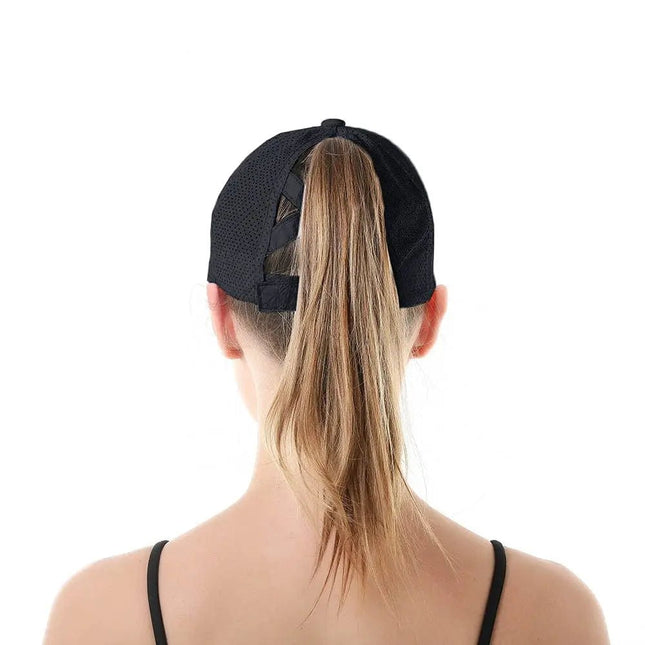 Casquette de baseball réglable - Noir - Ajustable (du 54 au 59) | La boutique du chapeau