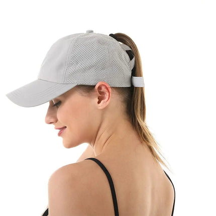 Casquette de baseball réglable - Gris clair - Ajustable (du 54 au 59) | La boutique du chapeau