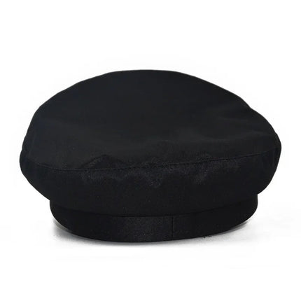 Casquette de capitaine - Noir - M (56 - 58cm) | La boutique du chapeau