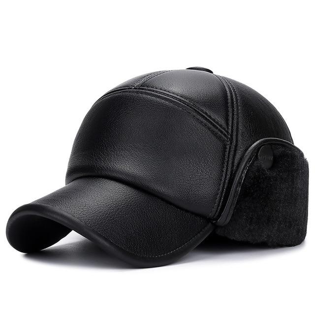 Casquette d'hiver pour hommes - Noir - L (58 - 59cm) | La boutique du chapeau