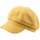Casquette en coton et lin - Jaune - M (56 - 58cm) | La boutique du chapeau