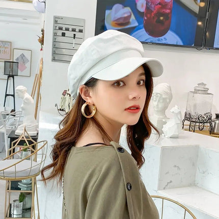 Casquette en coton et lin - Jaune - M (56 - 58cm) | La boutique du chapeau