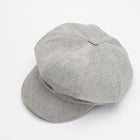 Casquette en laine - Gris clair - M (56 - 58cm) | La boutique du chapeau