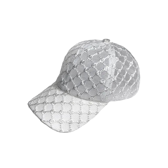 Casquette en Maille Respirante et Ajustable - Blanc - Ajustable (du 54 au 59) | La boutique du chapeau