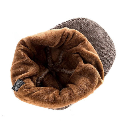 Ensemble casquette visière et cache-cou - Gris - Ajustable (du 54 au 59) | La boutique du chapeau