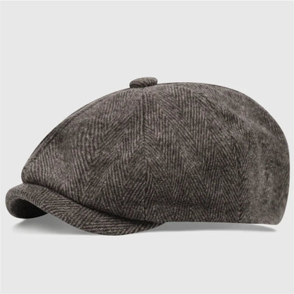 Casquette gavroche rétro - 10 - Ajustable (du 54 au 59) | La boutique du chapeau