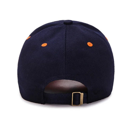 Casquette Hip - Hop brodée - Bleu - Ajustable (du 54 au 59) | La boutique du chapeau