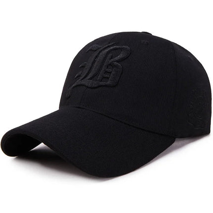 Casquette Hip - Hop brodée - Noir - Ajustable (du 54 au 59) | La boutique du chapeau