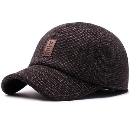 Casquette homme hiver - Café - Ajustable (du 54 au 59) | La boutique du chapeau