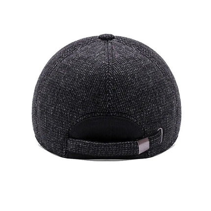 Casquette homme hiver - Gris - Ajustable (du 54 au 59) | La boutique du chapeau