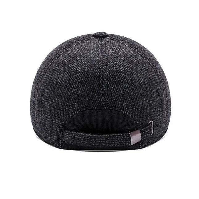 Casquette homme hiver - Gris - Ajustable (du 54 au 59) | La boutique du chapeau